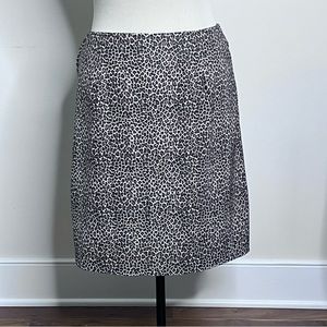Fashion Bug Leopard Skirt